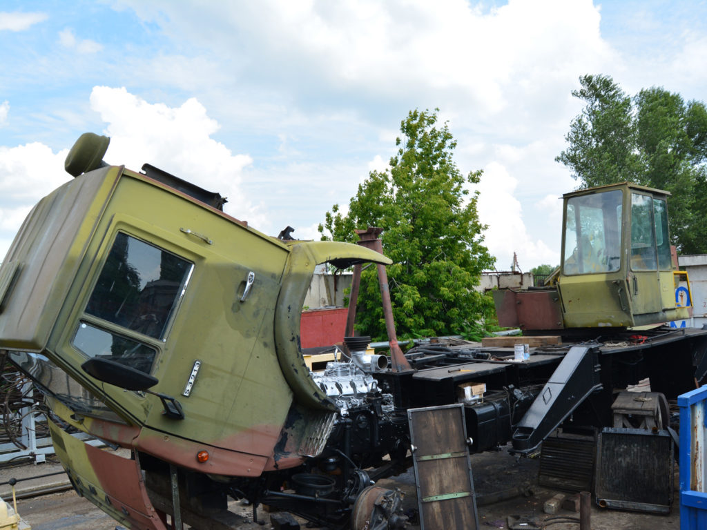 Разборка автокранов в Москве